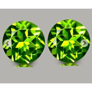 Pretty 3 Carat Pakistani Peridot Pair!!